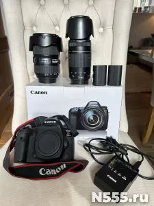 Корпус Canon EOS 5D Mark IV с линзой, резким вспышкой, идеал фото 4